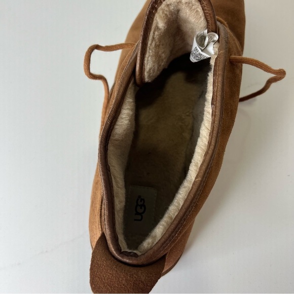 UGG Mens Maksim Suede Chukka Shoes Suede Leather Brown Casual Comfort Size 18 main image 14
